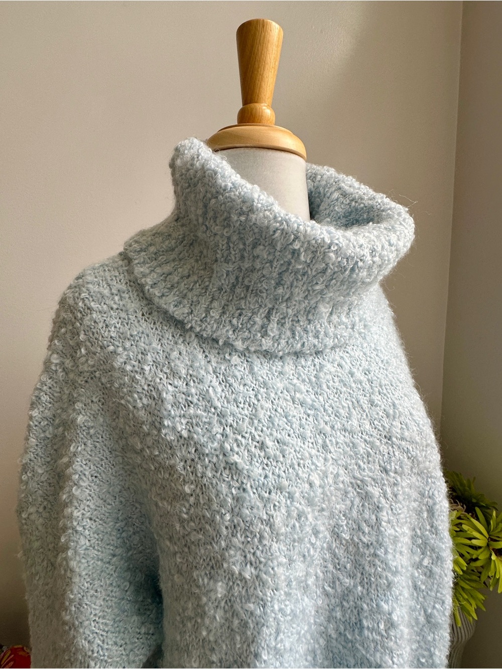Lou & Grey Cozy Bouclé Sweater - 🩵🩵Icey Blue - Picture 2 of 10